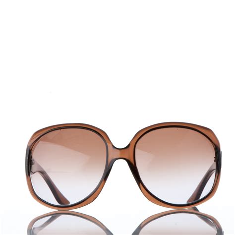 dior sunglasses brown